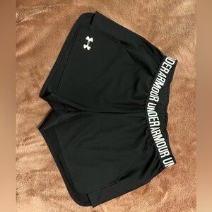 black under armour shorts